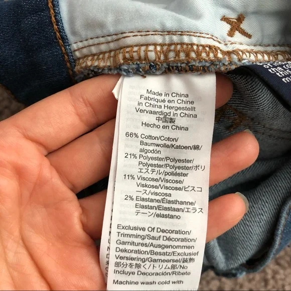 Madewell 9” High-Rise Skinny Denim Jeans Womens 26 - Picture 10 of 10